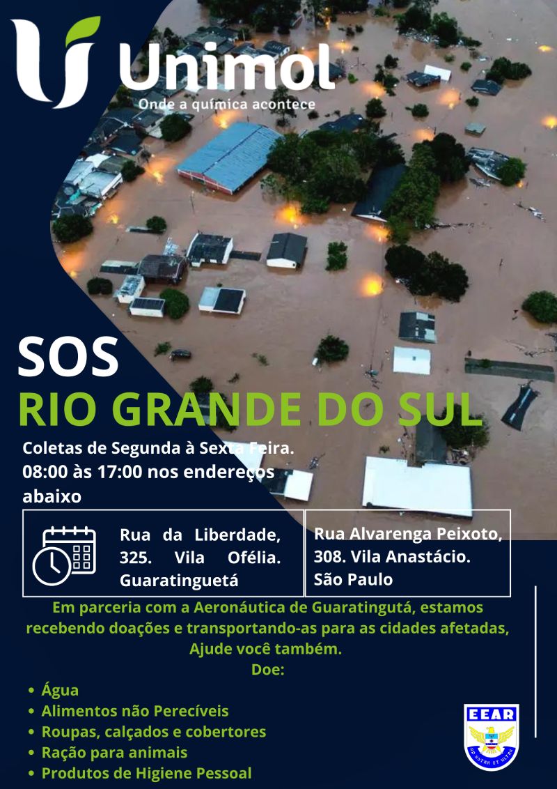 SOS RS e Unimol Brasil